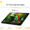 Xiaomi rougemi pad 2 protablette,gris,6go + 128 go,écran 12,1 pouces 120hz 2,5k lcd 12000 mah batterie longue durée avec chargeu