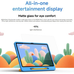 Xiaomi rougemi pad 2 enfants edition wifi tablette gris 11" 2.5k 90hz 4+128go écran anti-éblouissement 9000 mah 18w charge rapid