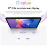 Xiaomi rougemi pad 2 tablette grey 8+256go, écran 11" 2,5k, batterie 9000 mah, 4 haut-parleurs, hyperos 2, charge rapide 18 w(ch