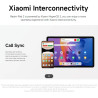 Xiaomi rougemi pad 2 tablette grey 8+256go, écran 11" 2,5k, batterie 9000 mah, 4 haut-parleurs, hyperos 2, charge rapide 18 w(ch