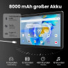 Tablette Android 16,tablette 11 pouces,32 Go + 128 Go extensible à 1 To, pack productivité avec housse clavier, stylet, processe