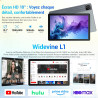 Tablette 10 Pouces Android 15 certifiée GMS, 30Go RAM + 128Go ROM (2To TF), Octa-Core, 6200mAh, HD 1280x800, WiFi 6, BT 5.3, Wid