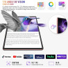 Tablette android tablette 10 pouces, 64 go rom + 2 to tf extensible, octa-core 2.0 ghz, gemini ai, gms certification, 5wifi, 5mp