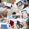 Tablette Android 10 Pouces avec Gemini AI, 22GoRAM + 128 Go ROM (Extensible Jusqu'à 2 To), WiFi 6, 8000 mAh, Widevine L1, Octa-C