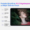 2026 tablette 10 pouces android avec 22go ram+128go rom(tf/2to) octa-core 2.0ghz, 5g+2.4g wifi 6,bleutooth 5.0, caméra 5mp+8mp, 