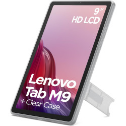 Lenovo tab m9 - tablette tactile 9'' hd (mediatek helio g80, 8coeurs, 3 go de ram, 32go emmc, android 12, wifi+bleutooth) étui t