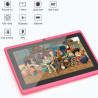 7 pouces tablette tactile, android 5.0 quad core tablet pc, 1go ram 8go rom, double caméras, wifi, bleutooth, bleu