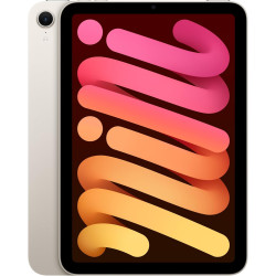 Apple iPad Mini (A17 Pro) : Écran Liquid Retina 8,3 Pouces, 128 Go, Wi-FI 6E, caméras Avant/arrière 12 Mpx, Touch ID, autonomie 