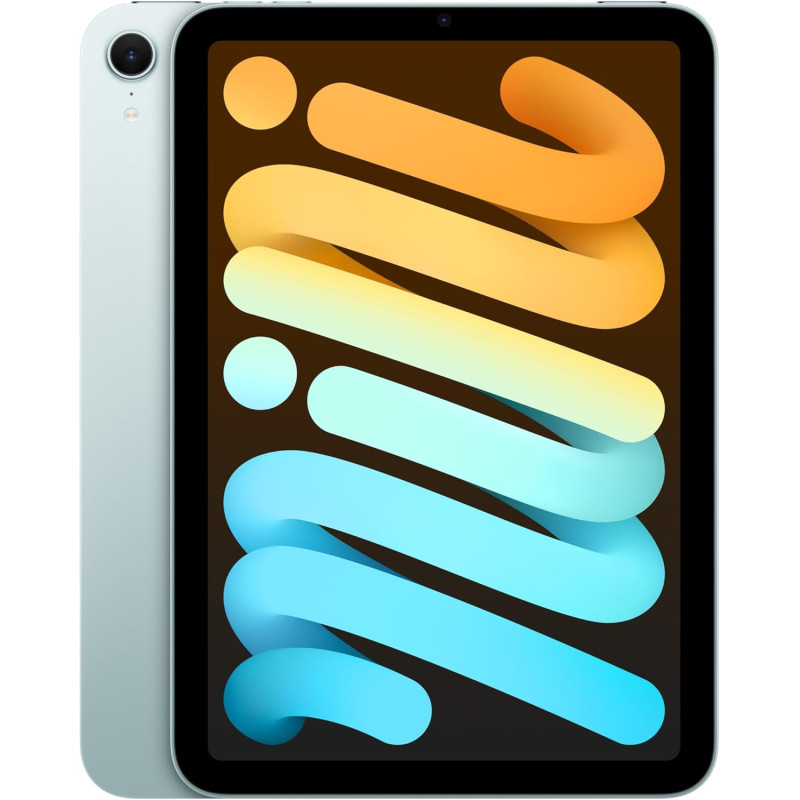 Apple iPad Mini (A17 Pro) : Écran Liquid Retina 8,3 Pouces, 256 Go, Wi-FI 6E, caméras Avant/arrière 12 Mpx, Touch ID, autonomie 