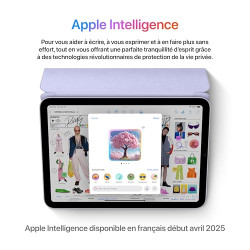 Apple iPad Mini (A17 Pro) : Écran Liquid Retina 8,3 Pouces, 512 Go, Wi-FI 6E et connectivité cellulaire 5G, caméras Avant/arrièr
