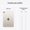 Apple iPad Mini (A17 Pro) : Écran Liquid Retina 8,3 Pouces, 512 Go, Wi-FI 6E et connectivité cellulaire 5G, caméras Avant/arrièr