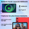 Android 15 Tablette 10 Pouces avec Gemini AI, 30 Go RAM + Extensible Jusqu'à 2 to ROM, Widevine L1, Octa-Core, 5G WiFi, 6000 mAh