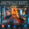 Android 15 Tablette 10 Pouces avec Gemini AI, 30 Go RAM + Extensible Jusqu'à 2 to ROM, Widevine L1, Octa-Core, 5G WiFi, 6000 mAh