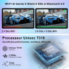 Android 15 Tablette 10 Pouces avec Gemini AI, 30 Go RAM + Extensible Jusqu'à 2 to ROM, Widevine L1, Octa-Core, 5G WiFi, 6000 mAh
