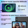 Android 15 Tablette 10 Pouces avec Gemini AI, 30 Go RAM + Extensible Jusqu'à 2 to ROM, Widevine L1, Octa-Core, 5G WiFi, 6000 mAh