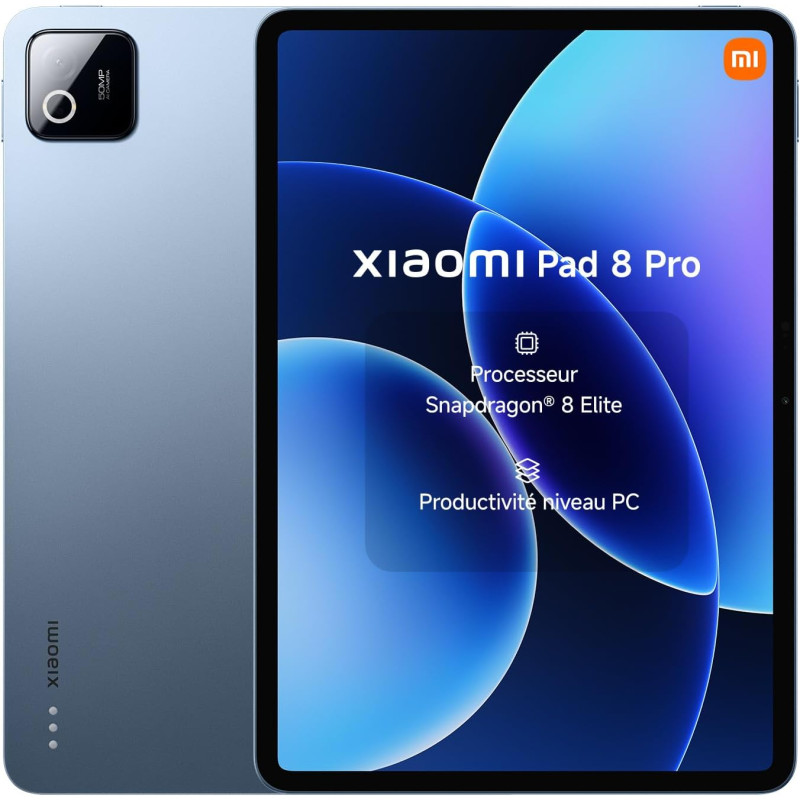 XIAOMI Pad 8 Pro, Tablette 11.2'' 12+512 GB, Processeur Snapdragon® 8 Elite, Batterie Longue autonomie 9200mAh (typ), Écran 3.2K