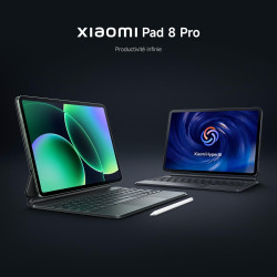 XIAOMI Pad 8 Pro, Tablette 11.2'' 12+512 GB, Processeur Snapdragon® 8 Elite, Batterie Longue autonomie 9200mAh (typ), Écran 3.2K
