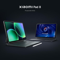 XIAOMI Pad 8, Tablette 11.2'' 8+256 GB, Processeur Snapdragon® 8s Gen 4, Batterie Longue autonomie 9200mAh (typ), HyperAI, Vert,