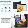 10 inch android 14 tablet with octa-core, face id, 8gb+64gb+1tb expansion, 1280 * 800 hd ips touchscreen, android tablet with wi