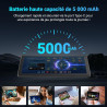 Android 15 tablette 10 pouces avec 32 go rom+1 to tf, 5000 mah, wifi 6, bleutooth 5.4, tablette tactile avec étuis de protection