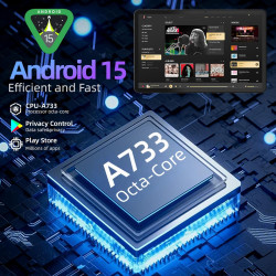 Tablette 11 Pouces, Android 15 Tablette avec 30GO RAM+128GO ROM+1 to TF, 8400 mAh, 2K, 8MP+13MP, Tablette Tactile avec étuis de 