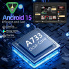 Tablette 11 Pouces, Android 15 Tablette avec 30GO RAM+128GO ROM+1 to TF, 8400 mAh, 2K, 8MP+13MP, Tablette Tactile avec étuis de 