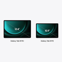 Samsung Galaxy Tab S9 FE Tablette, 10.9'' Wifi 128Go, S Pen inclus, Batterie longue durée, Certification IP 68, Vert d'eau, Vers