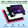 2026 Tablette Android 15, Tablette pour enfants avec EVA Silicone É‌tui Protection, 24Go+256Go/2To, Tablet 11 Pouces, Octa-Core,