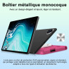 2026 Tablette Android 15, Tablette pour enfants avec EVA Silicone É‌tui Protection, 24Go+256Go/2To, Tablet 11 Pouces, Octa-Core,