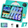 Tablette 11 Pouces, Android 15 Tablet pour Enfants, 24GO RAM+256GO ROM 2TO, Octa-Core UFS 2.2, 8000mAh WiFi 6, Widevine L1 GMS C