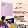 2026 Tablette Android - 10.1 Pouces, 128Go + TF 1To,22Go RAM(6+16) Écran IPS HD, Octa-Core 8000mAh, WiFi 5G, Caméra 8MP+5MP, Cor
