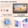 2026 Tablette Android - 10.1 Pouces, 128Go + TF 1To,22Go RAM(6+16) Écran IPS HD, Octa-Core 8000mAh, WiFi 5G, Caméra 8MP+5MP, Cor