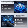 11 Pouces Tactile Android 16 Tablette avec Gemini AI,T7250 Octa-Core|24Go RAM+256Go ROM(TF 2To)|16MP+8MP|1920x1200 IPS HD Displa