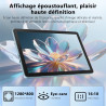 Raemond 10 Pouces Android 15 Tablette avec Clavier, 24GB RAM + 128GB ROM (TF 1To), T615 Octa-Core, 1280x800 écran IPS HD,WiFi 6,