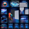 Tablet 10 inch Android Tablet Octa Core 10 GB RAM 128 GB ROM 1280 * 800 HD IPS Touchscreen Dual Kamera WiFi 6 BT 5.3 5000 mAh Ak
