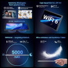 Tablet 10 inch Android Tablet Octa Core 10 GB RAM 128 GB ROM 1280 * 800 HD IPS Touchscreen Dual Kamera WiFi 6 BT 5.3 5000 mAh Ak