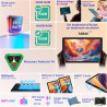 Tablette Android, 10.1" FHD - Coque en Métal, 【22Go RAM】+ 128Go ROM/TF 1To, Widevine L1, 8000mAh, Tablet Tactile Caméra 5+8MP,+ 