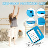 Tablette enfants 8 pouces android tablette avec sufficient ram + rom(tf 2to), très longue enduranceavec gms certified, wifi, ble