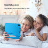 Tablette enfants 8 pouces android tablette avec sufficient ram + rom(tf 2to), très longue enduranceavec gms certified, wifi, ble