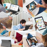 Android tablette 10 pouces gemini ai, tactile 22go ram+128go rom(tf 2to),8000mah 5g+2.4g wifi 6, octa-core, 2.0 ghz, widevine l1