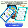 Tablette android avec 20go ram + 128go rom(tf/2to),tablettes 10 pouces avec octa-core, 6000mah, 5g/2.4g wifi 6, widevine l1, gms