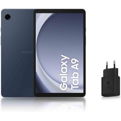 Samsung Galaxy Tab A9 Tablette Android, 64 Go de Stockage, Grand écran de 8.7", Wifi, Son riche, Bleu marine, avec Chargeur sect