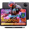 TECLAST P50T Android 16 Tablette 11 Pouces Gemini AI, 90Hz Écran, 2.0GHz Octa Core, 2.4G+5G WiFi, 7000mAh, 12Go RAM+128Go ROM(TF