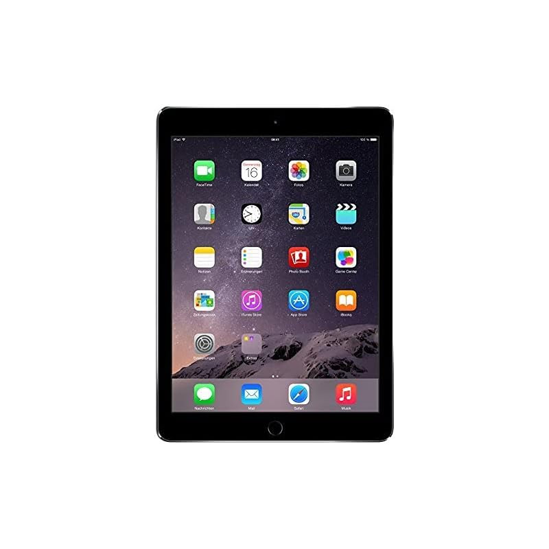 Apple iPad Air 2 24,6 cm (9,7") Tablette PC (processeur Arm, 3,5 GHz, RAM 2 Go, Mac OS, écran Tactile) 16 GB, WiFi / EU Version 
