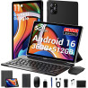 Android 16 Tablette 11 Pouces avec 36Go RAM+512Go ROM(2To TF), Octa-Core, 8000 mAh, 8MP+13MP, 5G WiFi/BT 5.0/GPS/Widevine L1/Gem