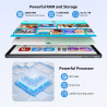 2K Android 15 Tablette, 36GB RAM+512GB ROM (2TB TF), 4G LTE+5G WiFi, Tablet 10,6 Pouces, Octa-Core, 2000 * 1200FHD, 8000mAh, 13M