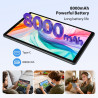2K Android 15 Tablette, 36GB RAM+512GB ROM (2TB TF), 4G LTE+5G WiFi, Tablet 10,6 Pouces, Octa-Core, 2000 * 1200FHD, 8000mAh, 13M
