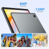 2K Android 15 Tablette, 36GB RAM+512GB ROM (2TB TF), 4G LTE+5G WiFi, Tablet 10,6 Pouces, Octa-Core, 2000 * 1200FHD, 8000mAh, 13M