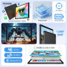 2K Android 15 Tablette, 36GB RAM+512GB ROM (2TB TF), 4G LTE+5G WiFi, Tablet 10,6 Pouces, Octa-Core, 2000 * 1200FHD, 8000mAh, 13M