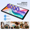 2K Android 15 Tablette, 36GB RAM+512GB ROM (2TB TF), 4G LTE+5G WiFi, Tablet 10,6 Pouces, Octa-Core, 2000 * 1200FHD, 8000mAh, 13M